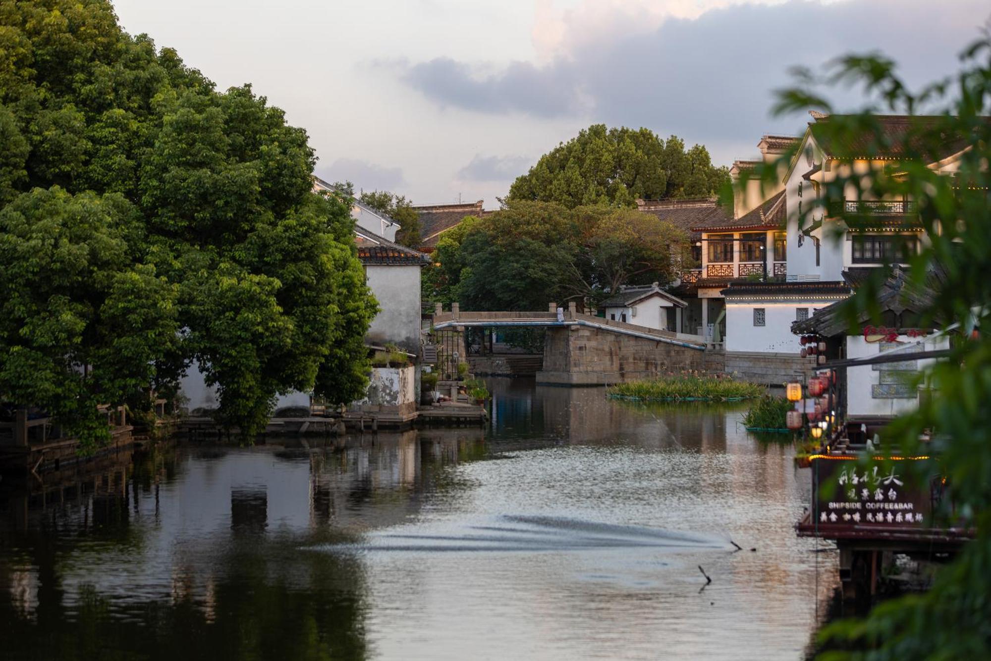 Tongli Slowlife River View Inn Suzhou  Exterior foto